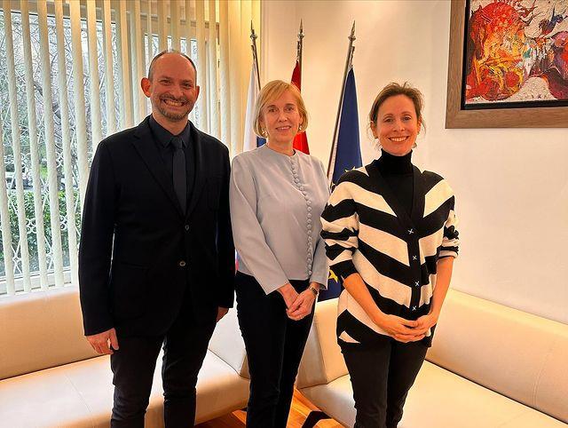 We have visited Mrs. Soňa Budayová who is the Consul General of Slovak Republic