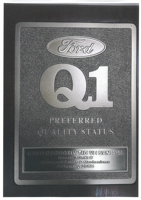 FORD Q1 Certification