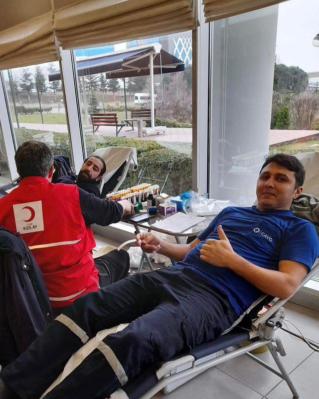 Blood Donation for Those Affected by the Earthquake in the Disaster Area